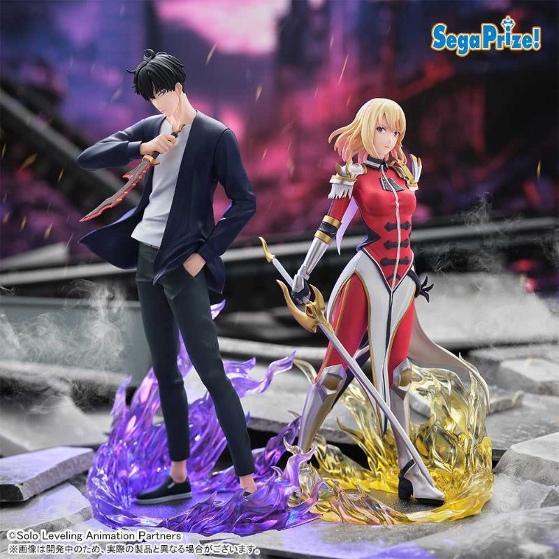 Xrosslink Solo Leveling Figure Cha Hae-in & Sung Jinwoo (Set of 2)
