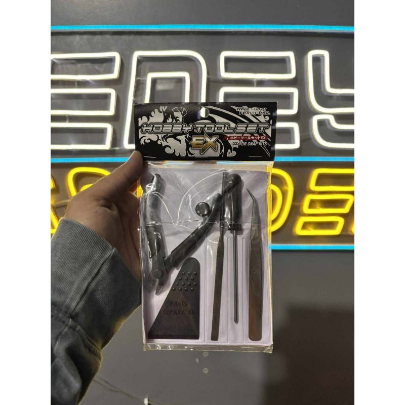 Hobby Tools for Model Kit (Nipper, File, Tweezers)
