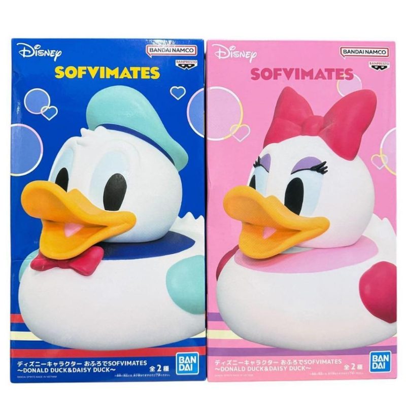 Disney Bath Sofvimates Donald Duck & Daisy Duck