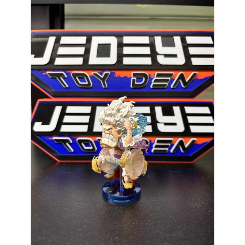 Monkey D. Luffy Gear 5 Nika Hotwheels WCF Scale (Resin)